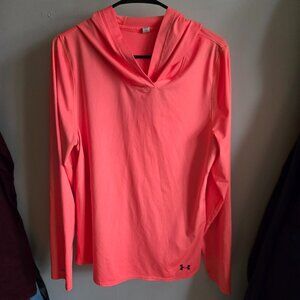 Cooling Athletic Hoodie Long Sleeve - Under Armour, Size L